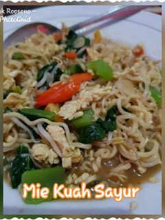 Foto resep Mie kuah sayur