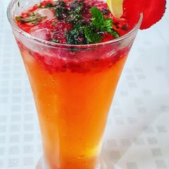 Strawberry mojito A picture of Strawberry mojito.
