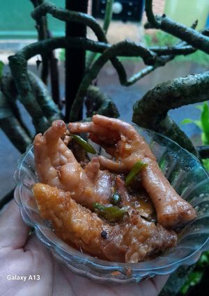 Foto resep Ceker Saus Pedas