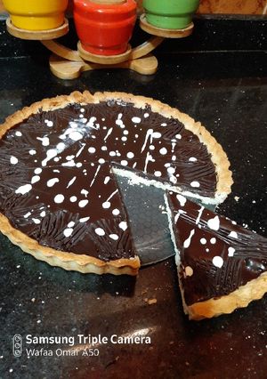 صورة لوصفة تارت جناش الشوكولاته 🍫