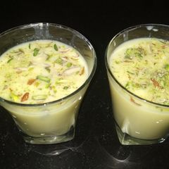 Badam milkshake A picture of Badam milkshake.