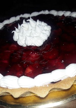 Una foto de Tarta de frutilla