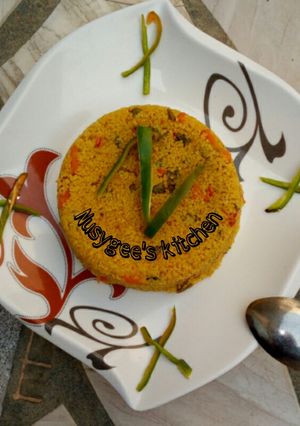 A picture of Steamed cous-cous.
