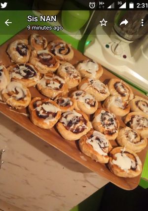 A picture of Cinnamon roll.