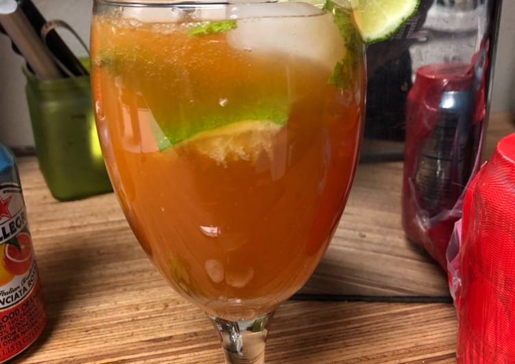 How to Prepare Appetizing Blood Orange Mojito for Grammy