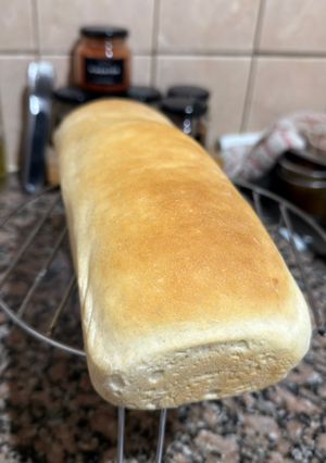 Una foto de Pan blanco fácil