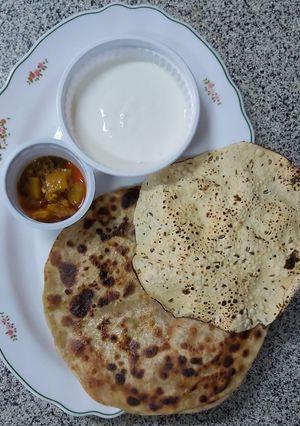 A picture of Aloo Paratha.