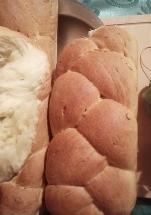 O poză a rețetei Pâine cu anason și semințe de floarea soarelui.