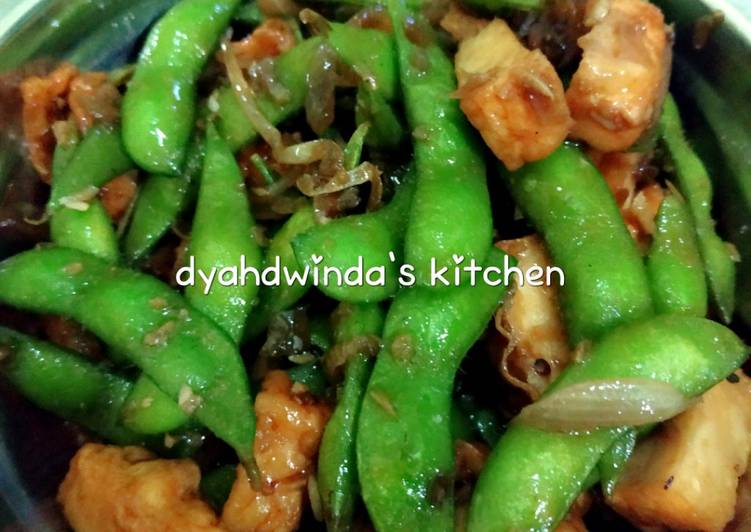 Resep: SempurnaTumis Edamame Leteuk