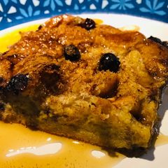 A picture of Spiced Rum French Toast Bake.