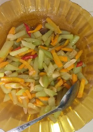 Foto resep 83. Tumis Labu Siam Wortel