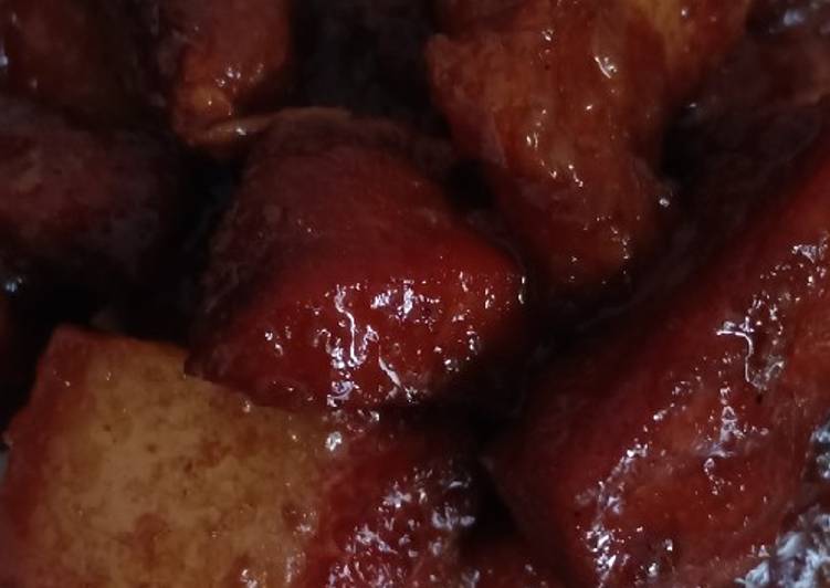 Resep Babi kecap Manado(non halal)π