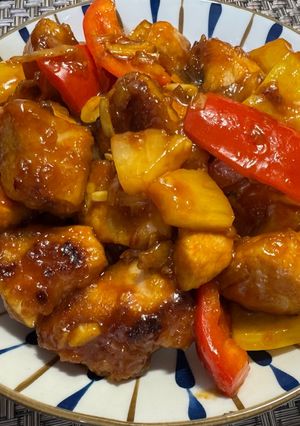 A picture of Sweet and Sour Chicken Breast.