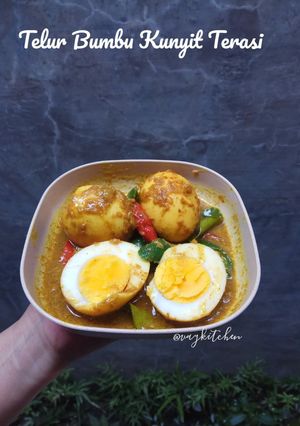 Foto resep Telur Bumbu Kunyit Terasi