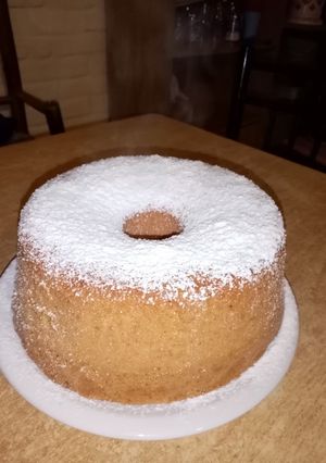 Una foto de Bizcochuelo de vainilla esponjoso