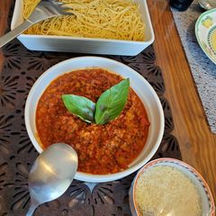 The best Spaghetti Bolognese Recipe A picture of The best Spaghetti Bolognese Recipe.