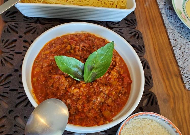 Recipe of Ultimate The best Spaghetti Bolognese Recipe