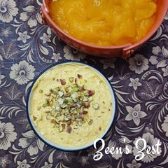 A picture of Pumpkin Shrikhand.