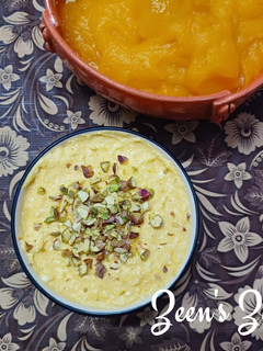 A picture of Pumpkin Shrikhand.