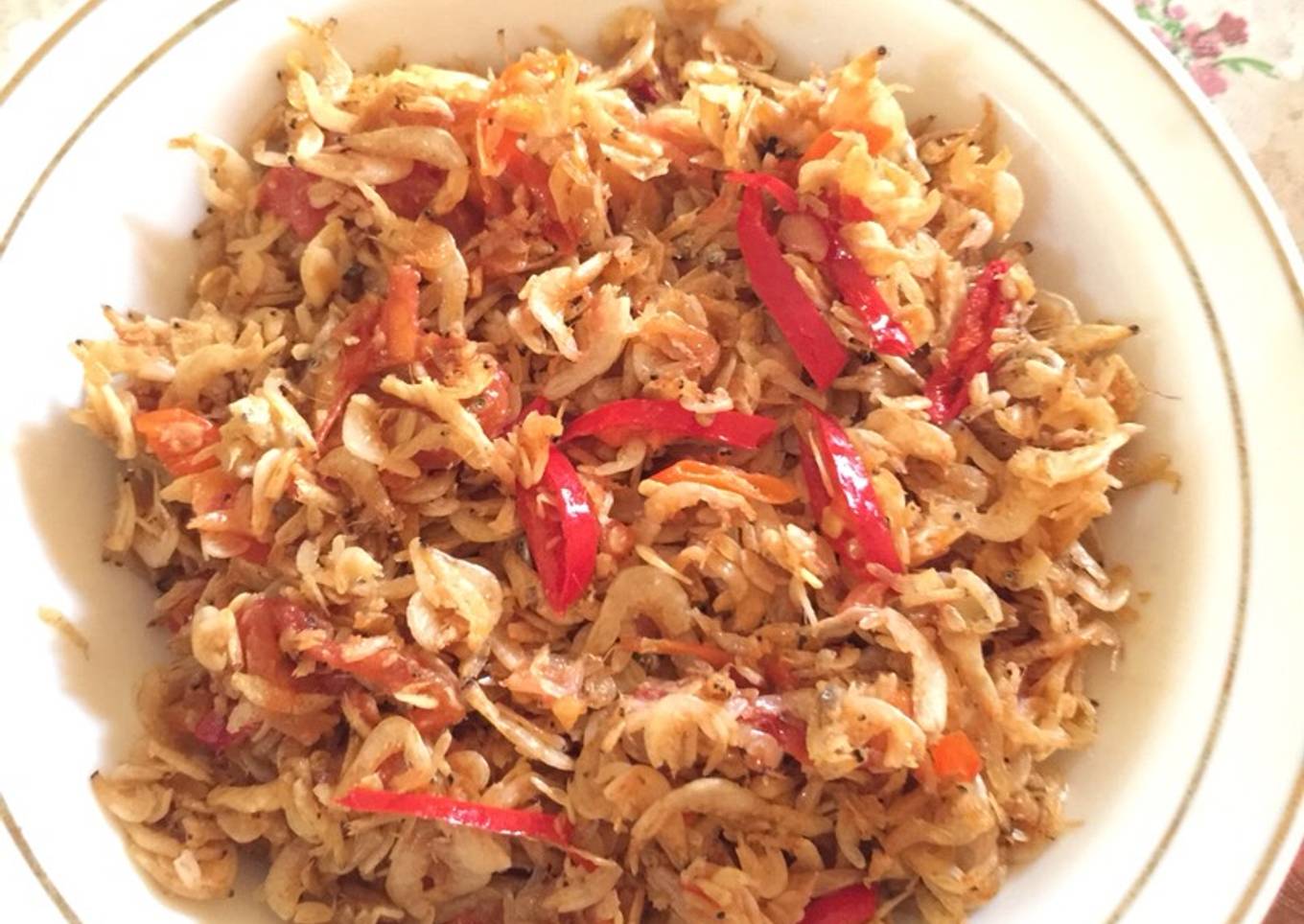 Balacang (Ebi) Tumis Rica Rica