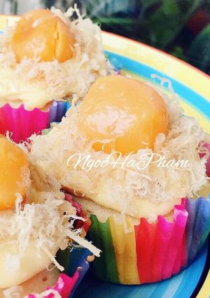 Hình của món Bông lan trứng muối.