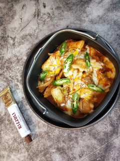 韓式鯛魚年糕鍋-飛利浦氣炸鍋 的食譜成品照片
