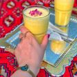 میلک شیک زعفرون