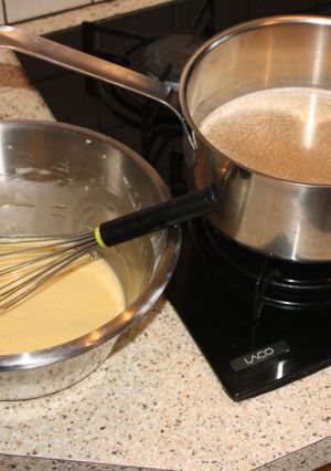 Une photo de La crème pâtissière à la vanille