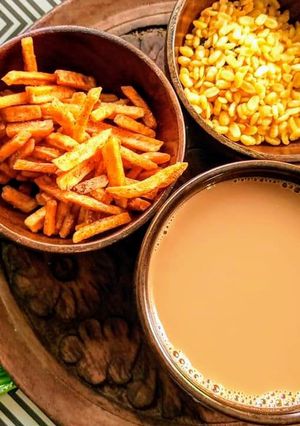 A picture of Doodh patti.