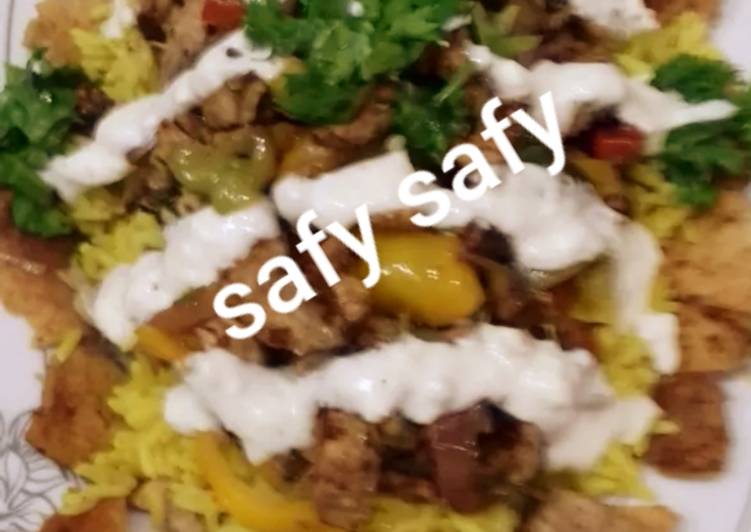 فتة الشاورما السوري