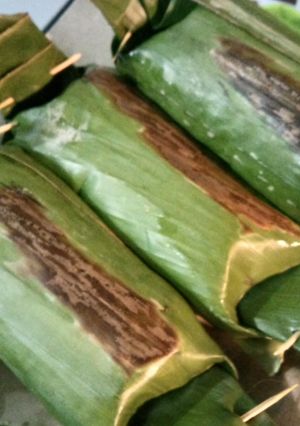 Foto resep Nasi bakar (nasi sisa)