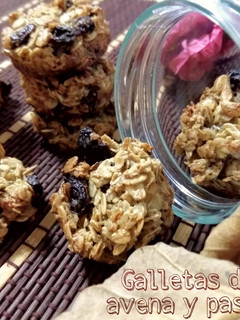 Una foto de Galletas de avena y pasas