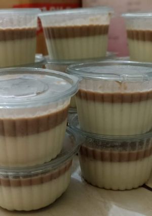 Foto resep Silverqueen pudding