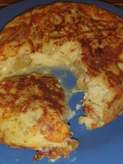 Una foto de Tortillón de papas con queso Paraguay
