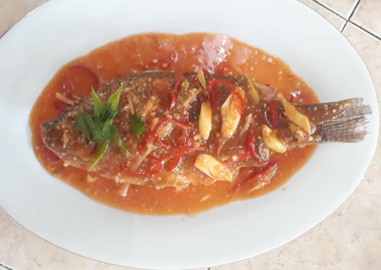 Resep Ikan nila saus tomat yang Enak Banget