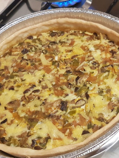 Una foto de Quiche de verduras