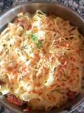 Fideos fetuccini capresse. #DELANTALDORADO