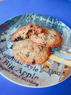 Φωτογραφία της συνταγής Chocolate chunk & walnut cookies