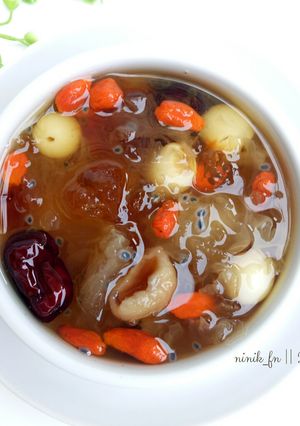 Foto resep Tao Jiao / PeachGum Dessert Soup