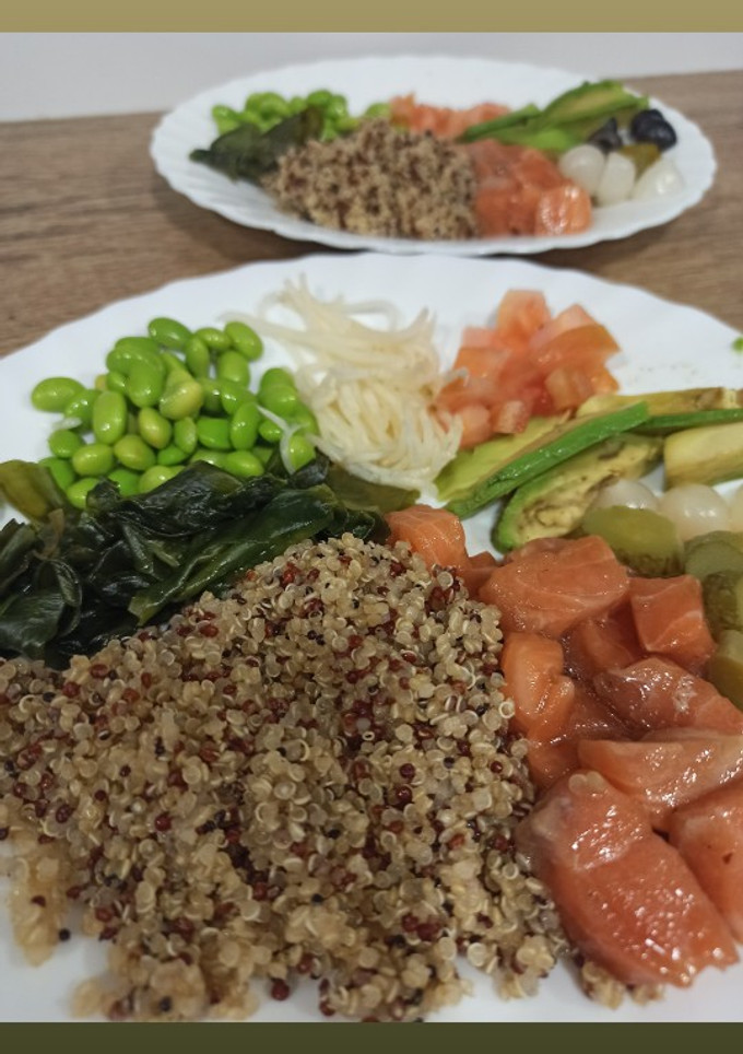 Una foto de Poke Salmón/ Atún (30 minutos)