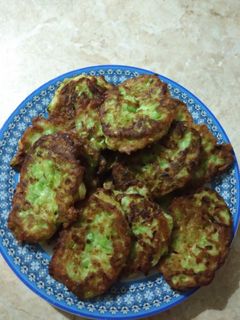 Фото Кабачковые оладьи.