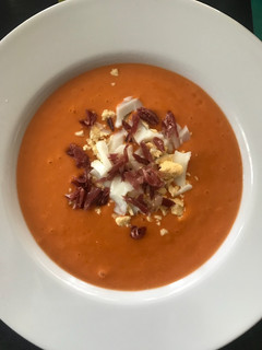 Una foto de Salmorejo
