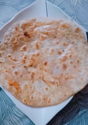 A picture of Meetha paratha.