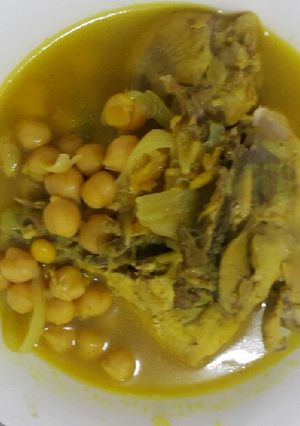 صورة لوصفة يخنة دجاج