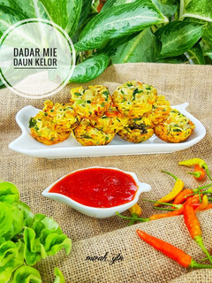 Foto resep Dadar Mie Daun Kelor