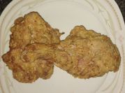 A picture of crunchy fried chicken