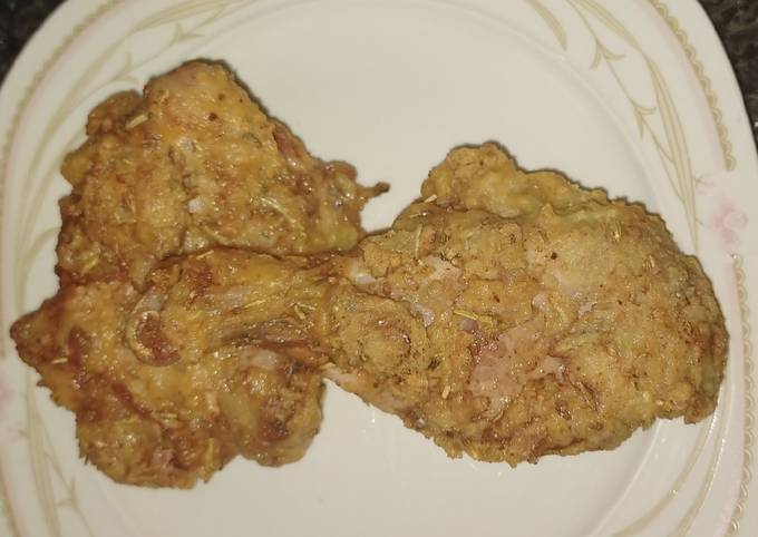 Crispy fried chicken