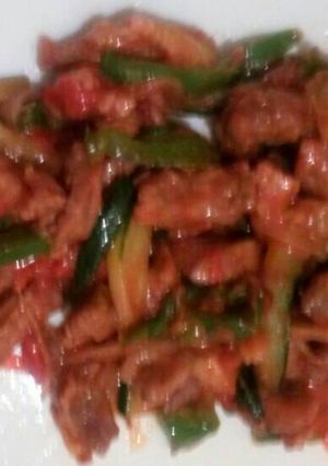 A picture of Stir Fried Beef.