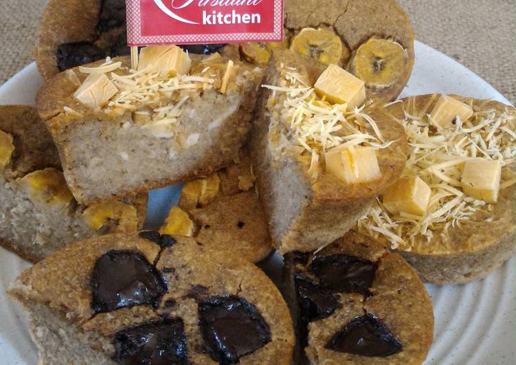 Muffin Oatmeal Pisang (Diet Enak Diabetes) #indonesiamemasak