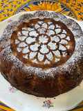 Gâteau ultra fondant à la rhubarbe et bananes